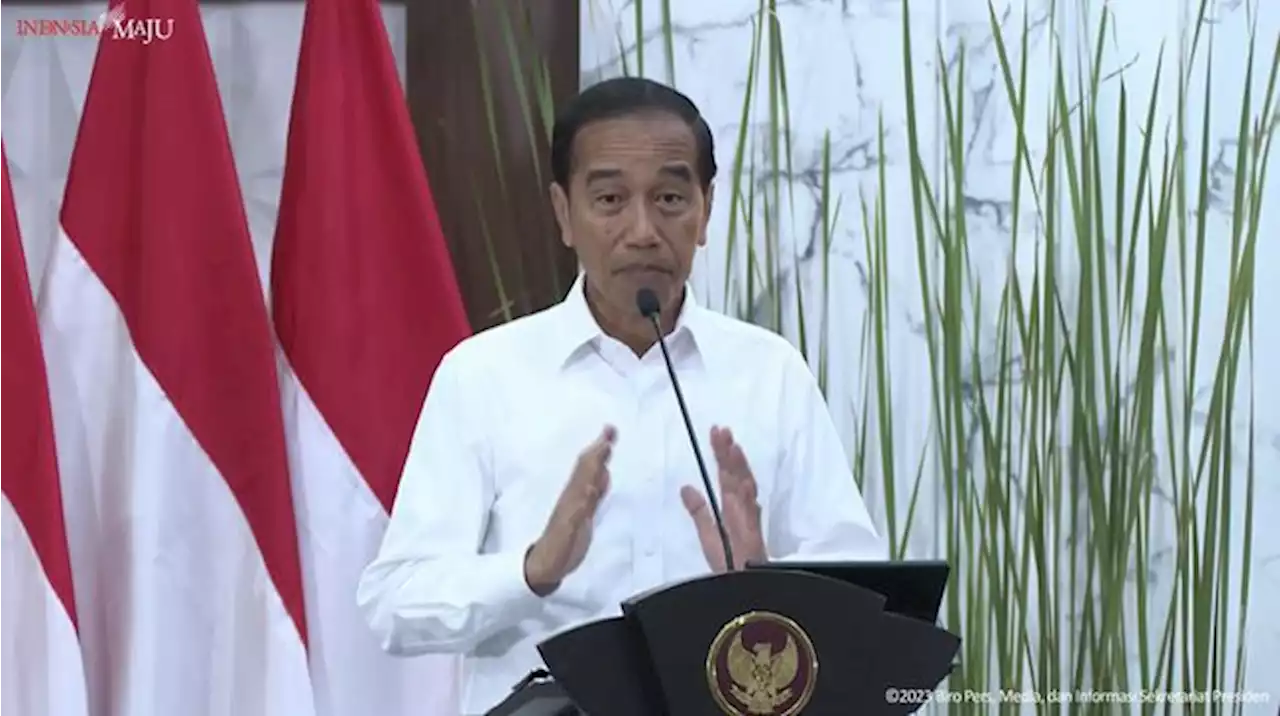 Jokowi: Insentif Kendaraan Listrik Masih Dihitung Sri Mulyani