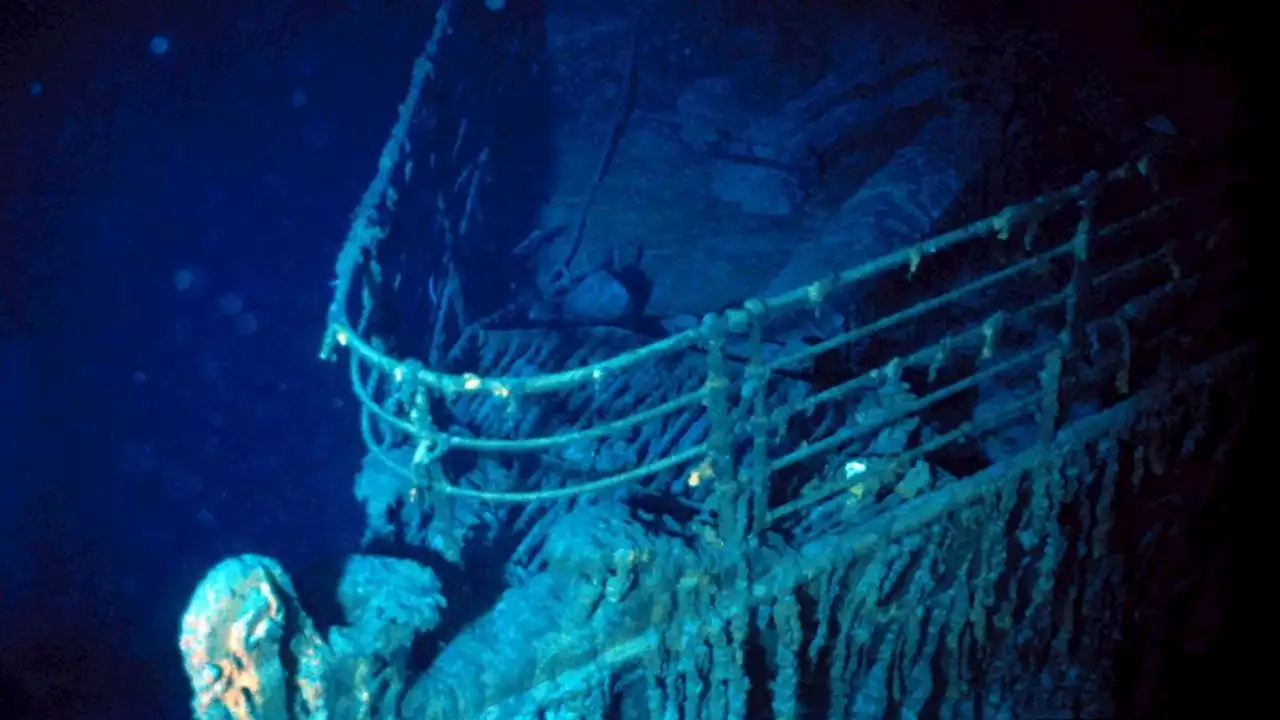 Se revelan raras imágenes submarinas del Titanic