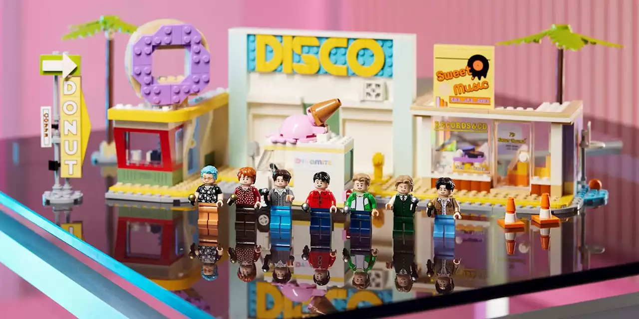 Lego Reveals Stunning 700+ Piece BTS 'Dynamite' Set