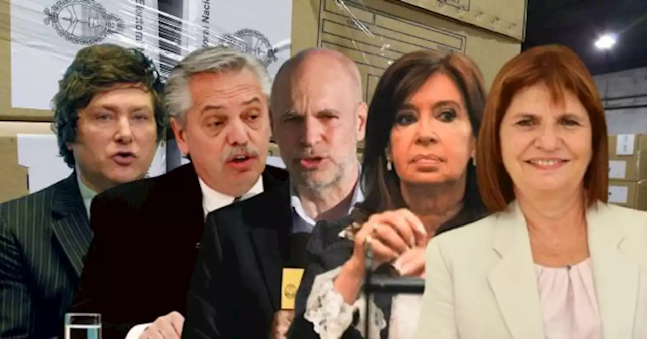 Presidenciales 2023: en qu� provincias lideran los candidatos de Juntos, del FdT y Javier Milei