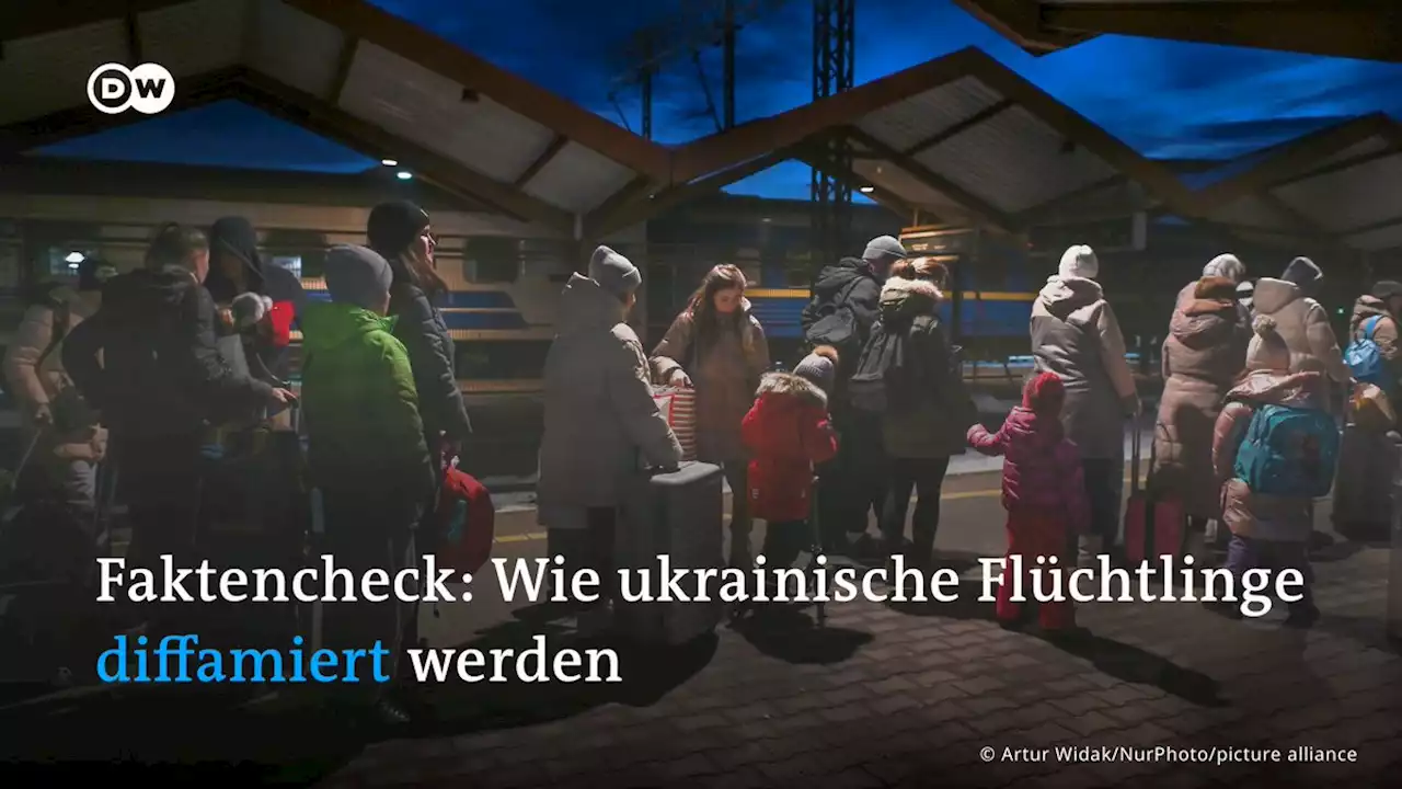 Faktencheck: Wie falsche Narrative über ukrainische Flüchtlinge verbreitet werden | DW | 16.02.2023