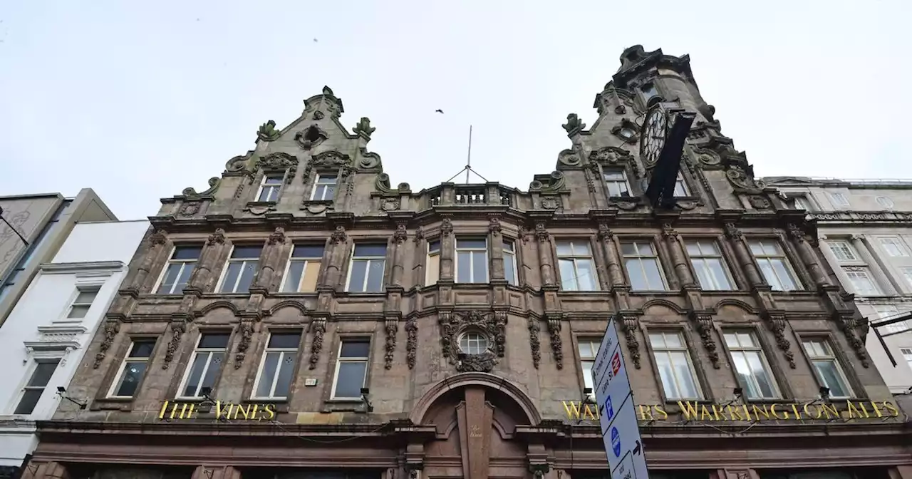 Inside historic city centre pub before it undergoes refurbishment