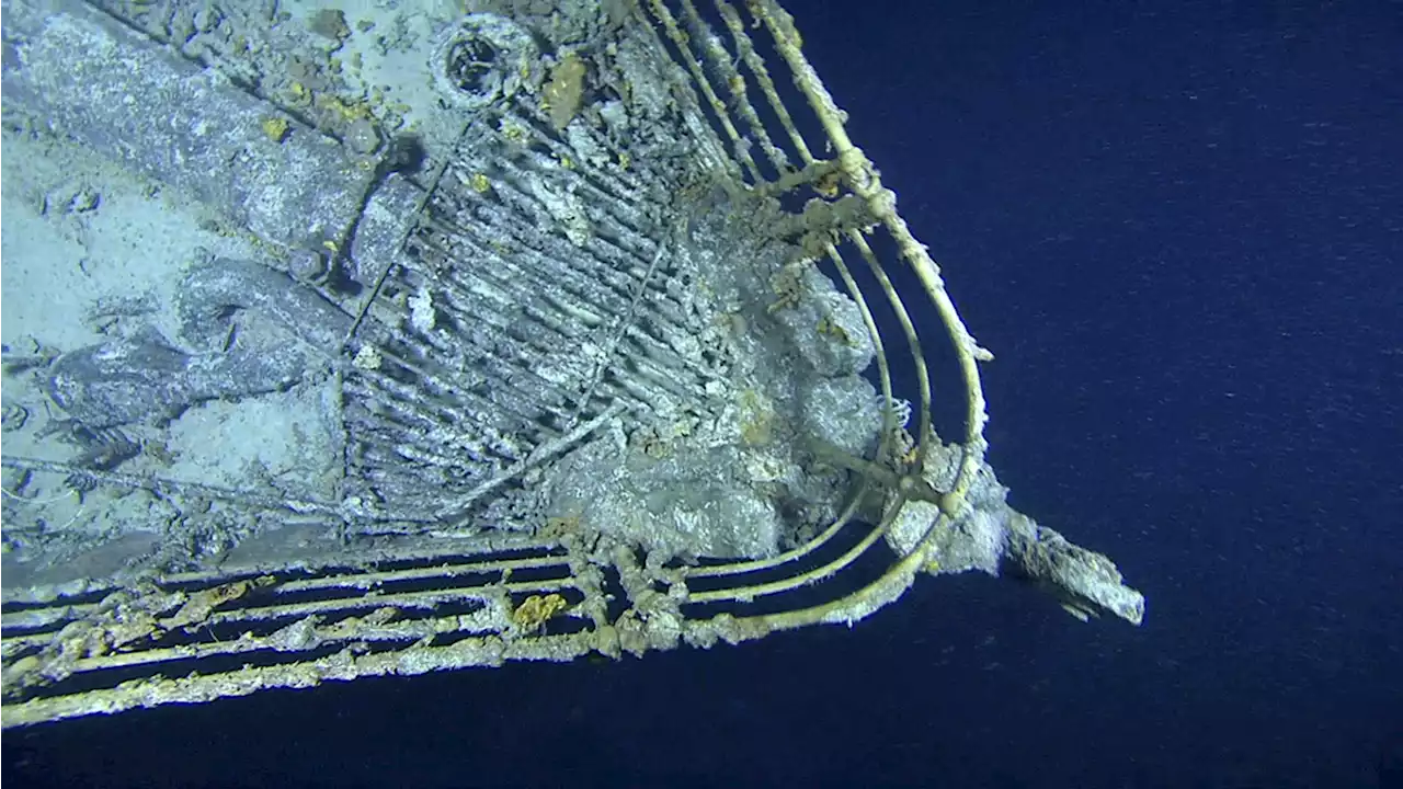 Las ruinas del Titanic, casi intactas