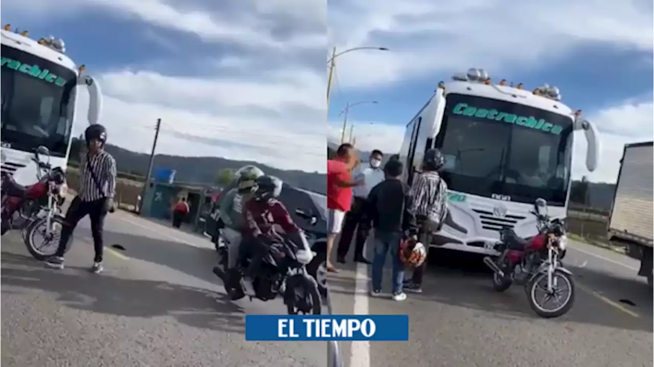 Capturan a los hombres que atacaron un bus escolar en vía a Nobsa