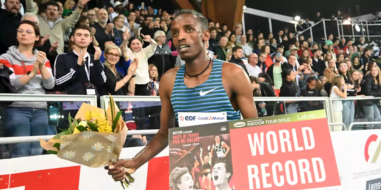 Athlétisme : record du monde du 3000 mètres steeple en salle pour l'Éthiopien Lamecha Girma