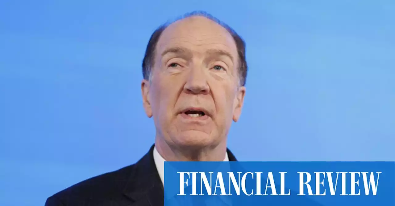 World Bank president David Malpass to step down early