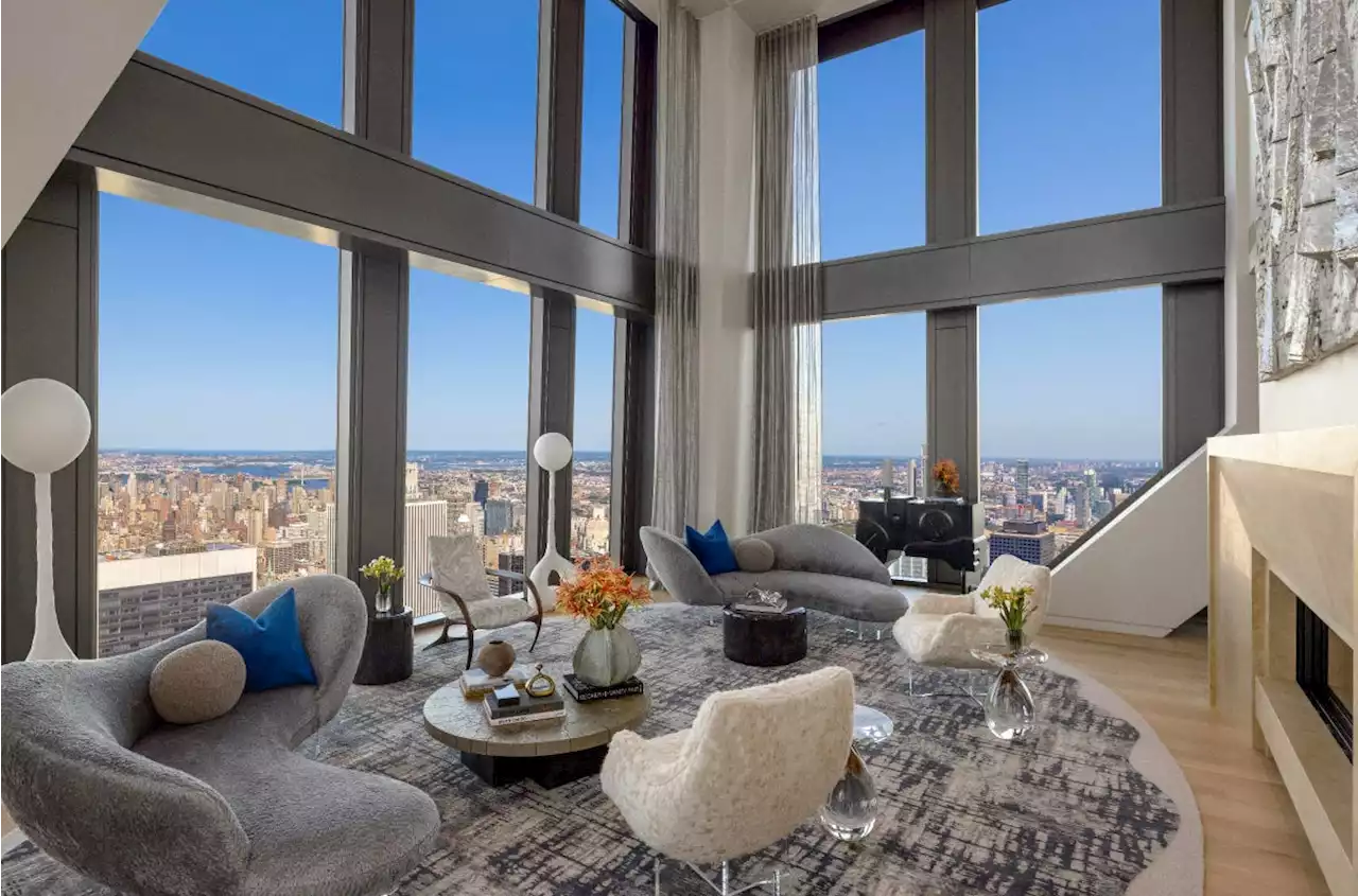 A First Look Inside This $65 Million Duplex Penthouse In New York’s 53 West 53