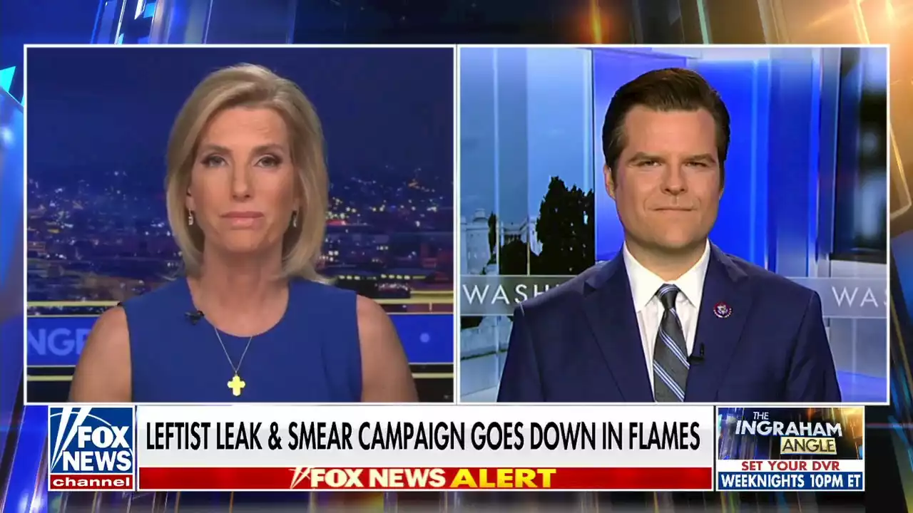 Matt Gaetz lambasts smears by MSNBC, CNN over unproven allegations: 'A refuge for scoundrels and weirdos'