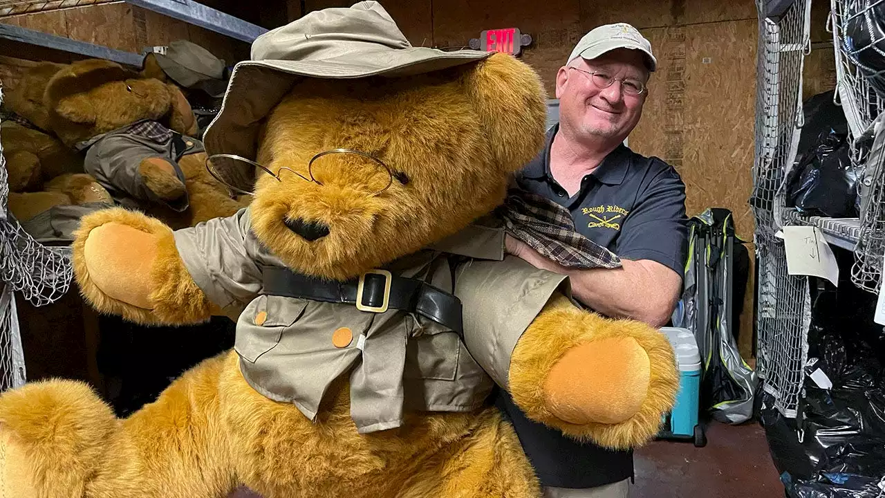 Tampa Rough Riders donate over 10,000 Teddy bears to people who 'need a little love' each year