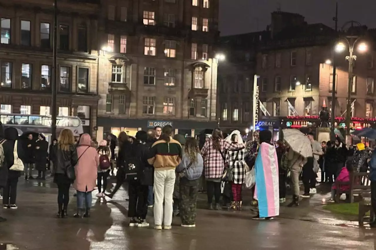 Hundreds of people turn out for Brianna Ghey vigil in Glasgow