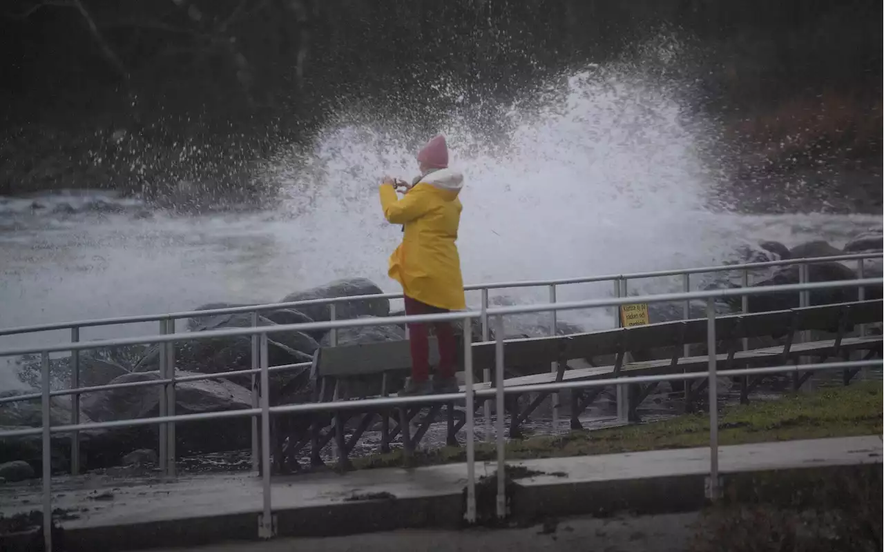 Stormen Otto närmar sig Göteborg