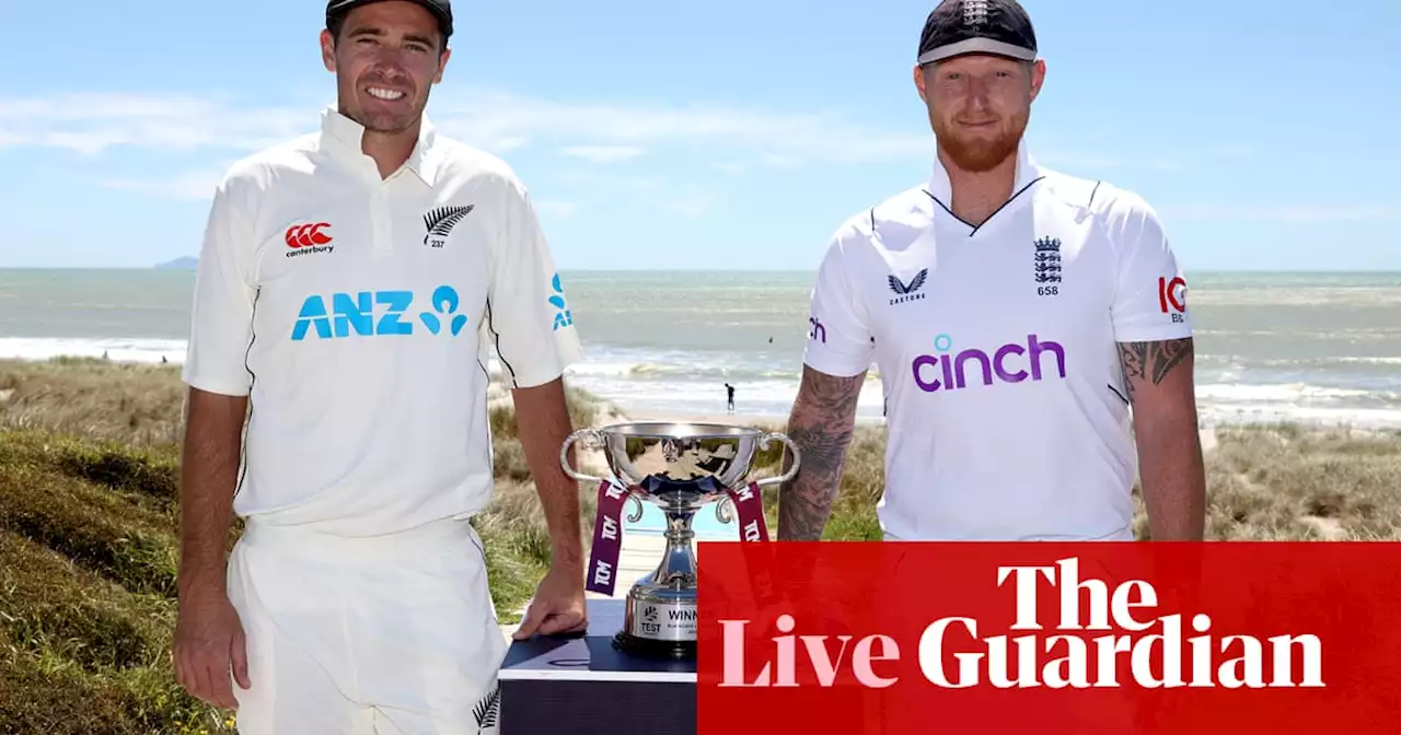 New Zealand v England: first Test – live