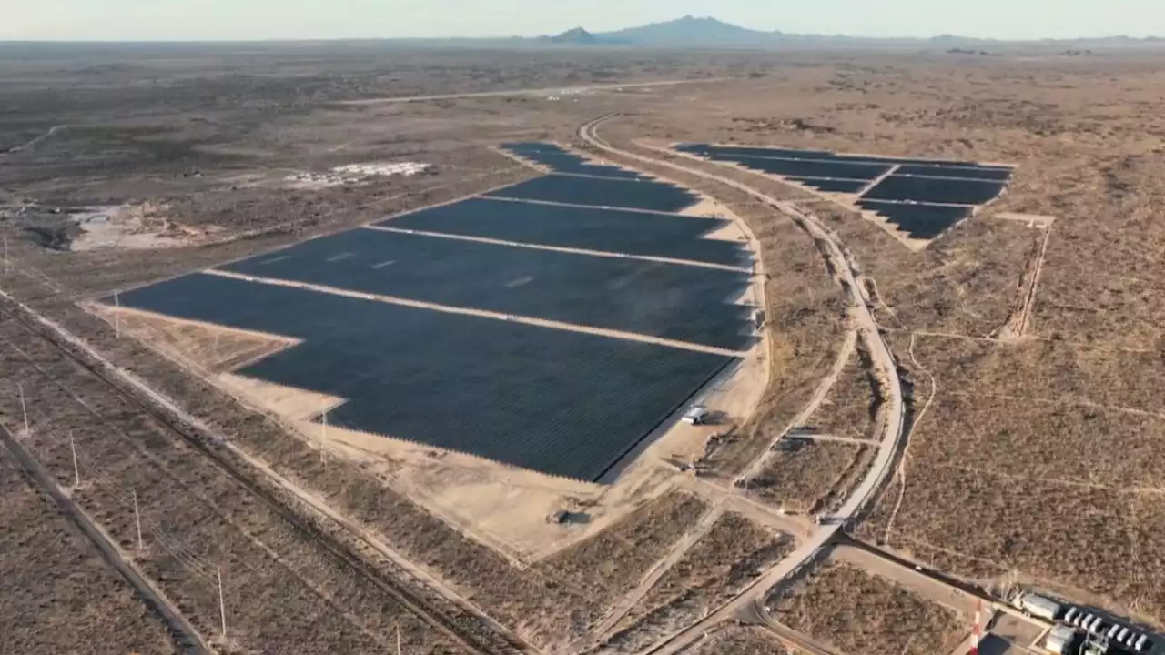 Fase 1 de la Planta Solar de Sonora comenzará a operar en abril de 2023