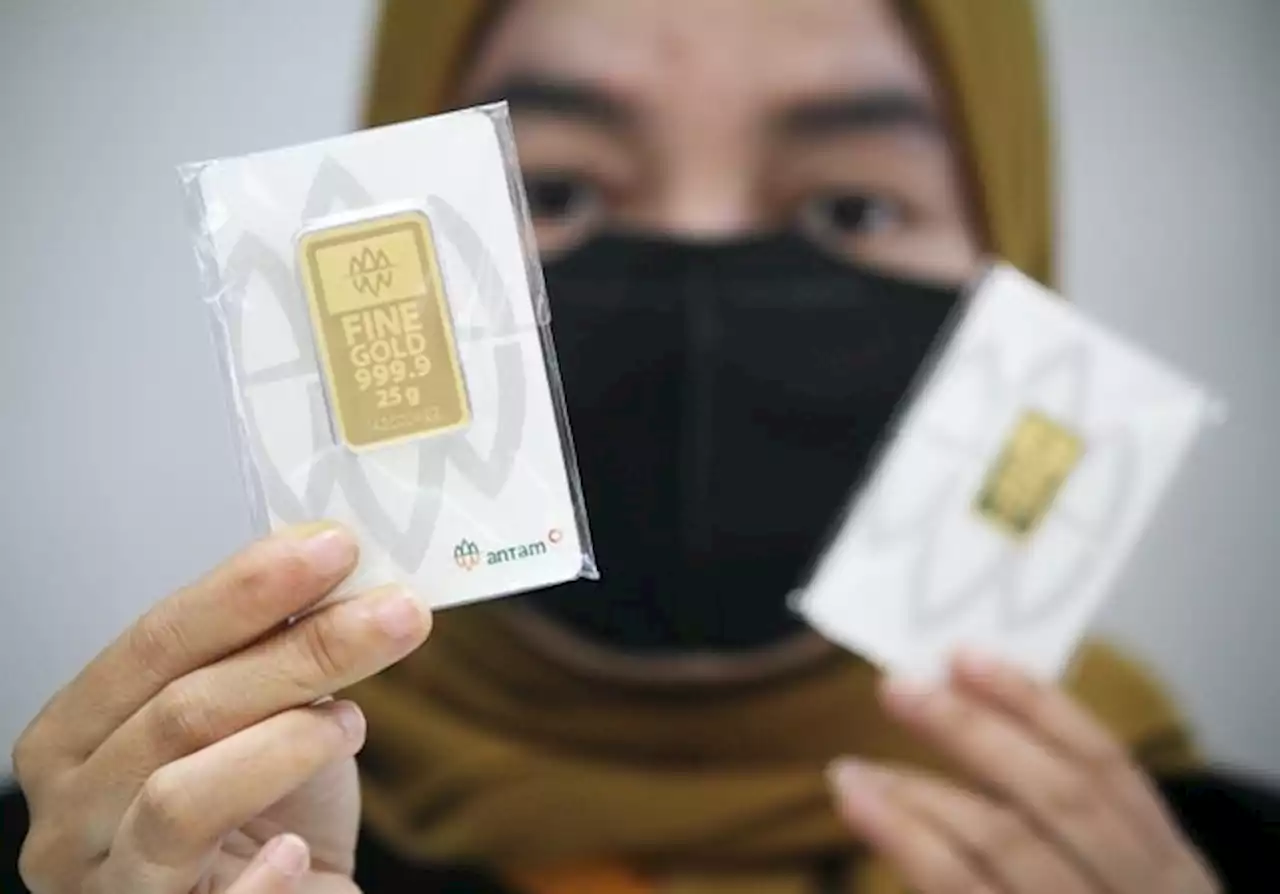 Harga Emas Antam Anjlok Rp 10.000 Jadi Rp 1.019.000 Per Gram