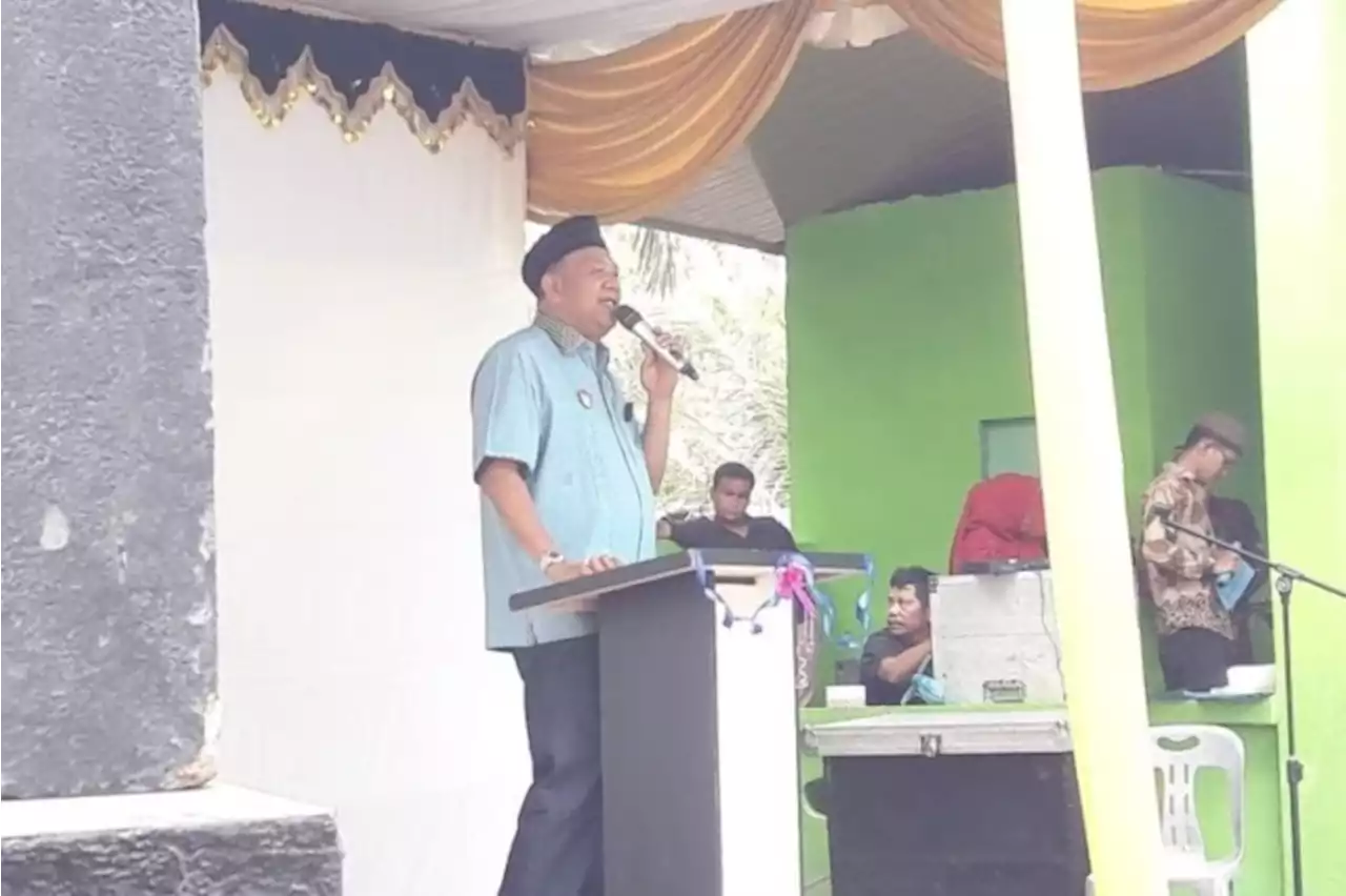 Plt Bupati Langkat Syah Afandin Resmikan Masjid Al Falah Wampu