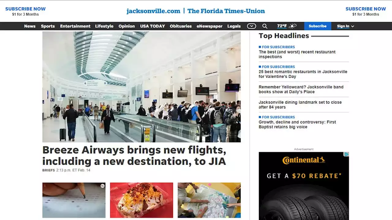 8 digital benefits of a Florida Times-Union subscription