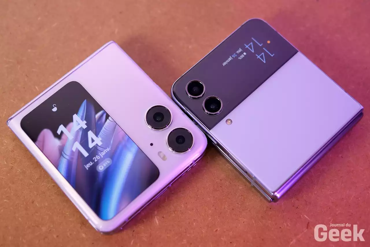 Find N2 Flip vs Galaxy Z Flip4 : OPPO fait-il plier Samsung ?