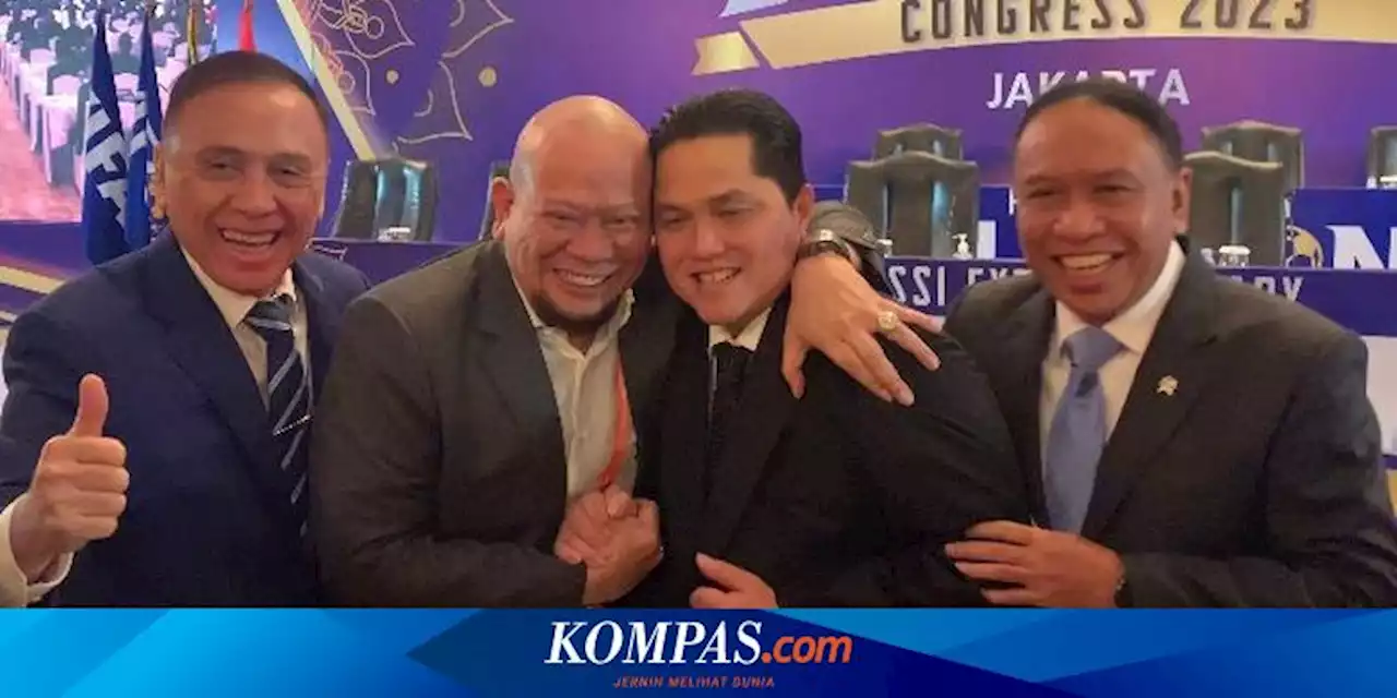 Hasil KLB PSSI: Erick Thohir Resmi Ketum, Raih 64 Suara, La Nyalla 22