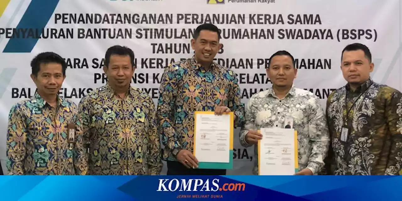 Gandeng BSI, Penyaluran Bedah Rumah Kalsel Telan Dana Rp 11,9 Miliar