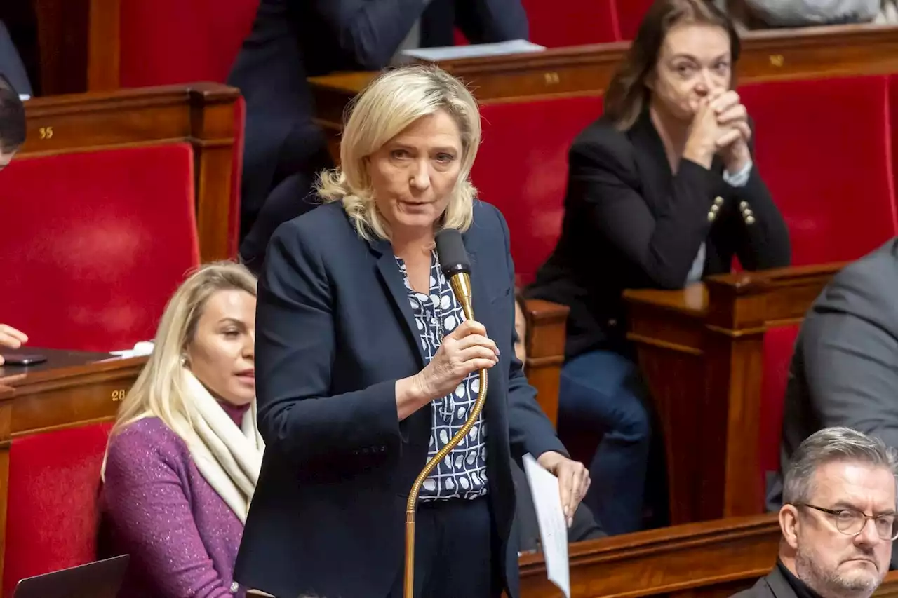 Réforme des retraites : Marine Le Pen dépose une motion de censure