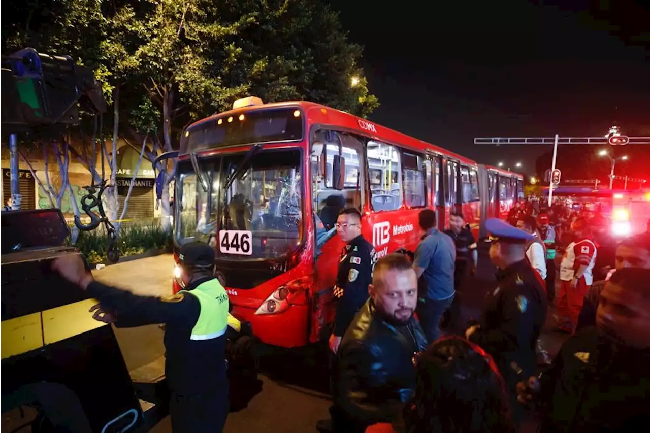 Conductores no manejaban alcoholizados: Metrobús