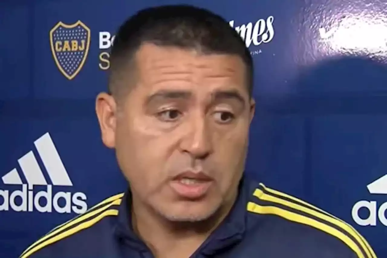 El tenso cruce entre Juan Román Riquelme y un periodista: “Hablemos de cosas normales”