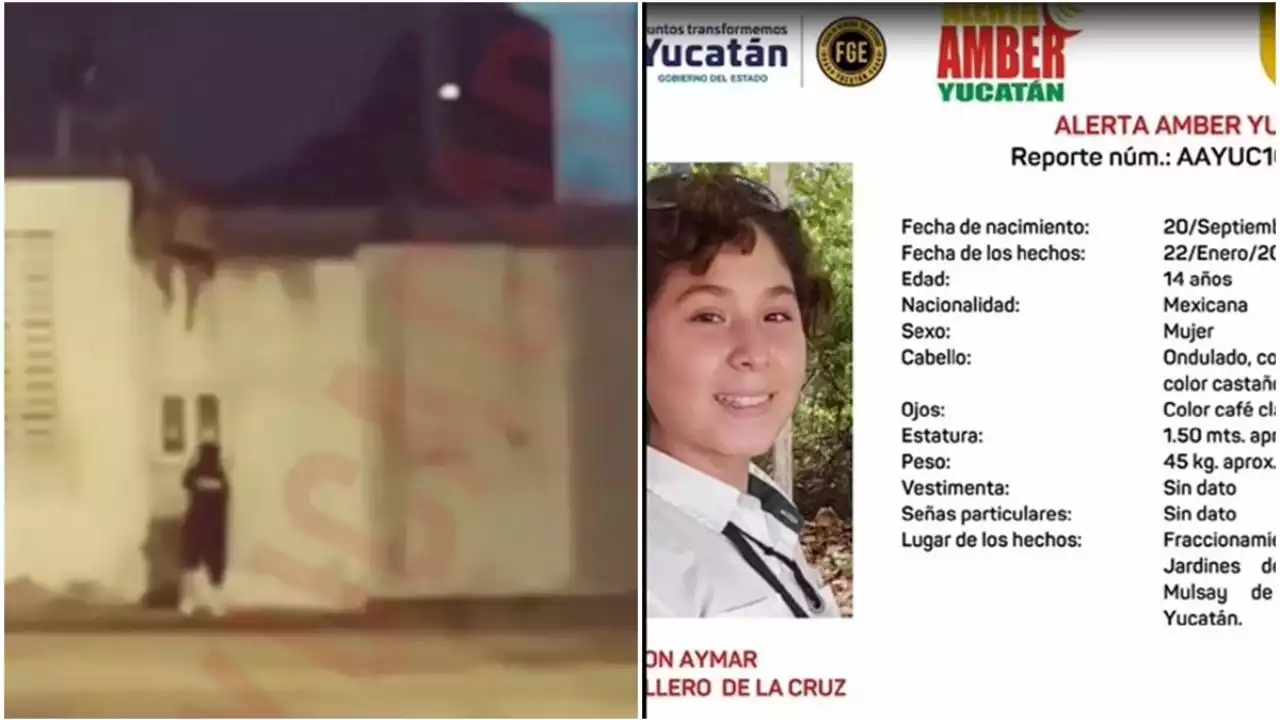 VIDEO: Niña se intenta fugar de albergue en Yucatán