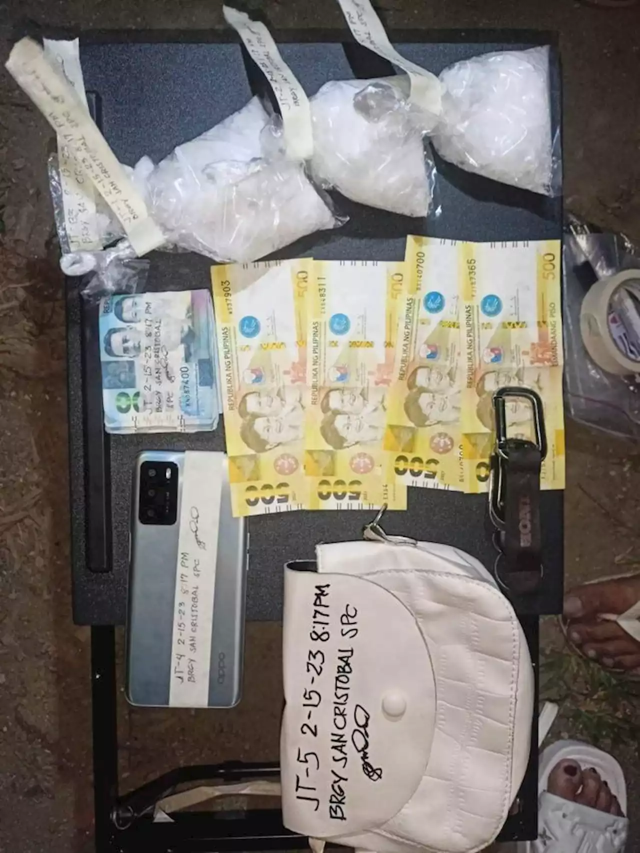 2 high-value drug suspects yield P2.3M ‘shabu’ in San Pablo, Laguna