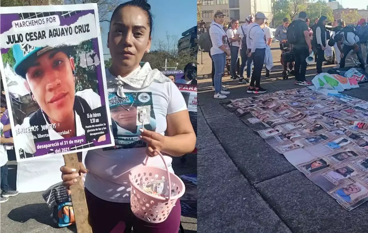 Desaparecidos Jalisco: Colectivos protestan por falta de resultados