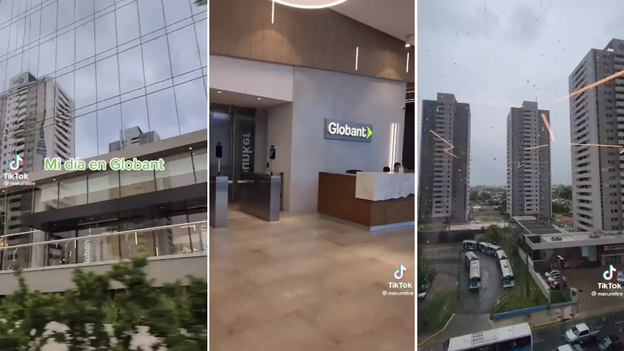 Mostró su día en las oficinas de Globant y es tendencia en las redes