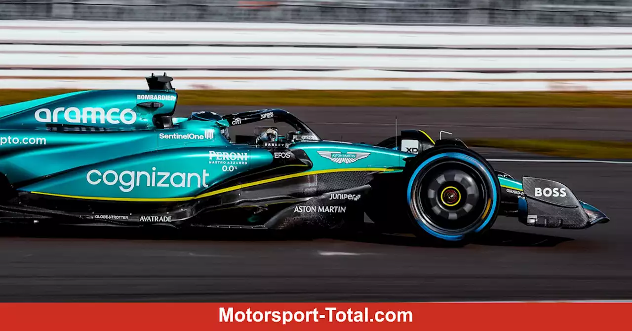 Alonso & Stroll legen los: Aston Martin fährt erste Meter in Silverstone