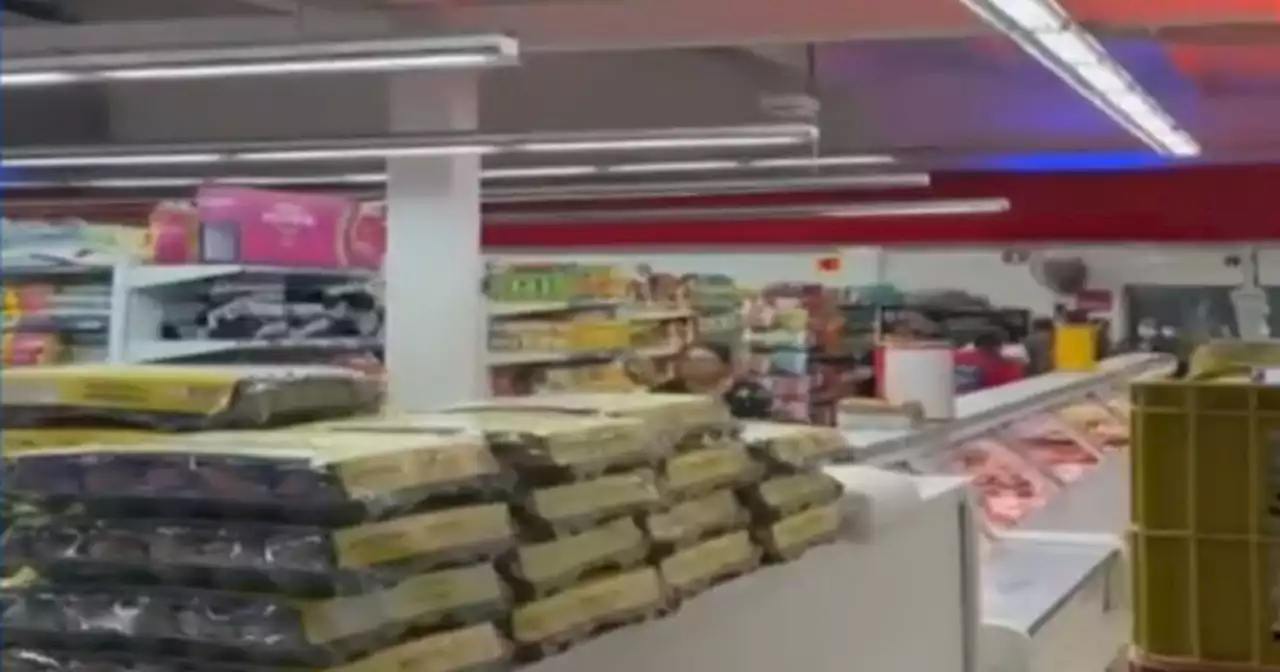 Pánico en supermercado de Barranquilla por intento de robo