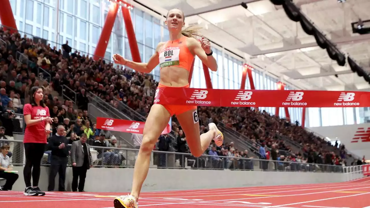 Femke Bol ook met tijd boven vijftig seconden afgetekend de beste op 400 meter