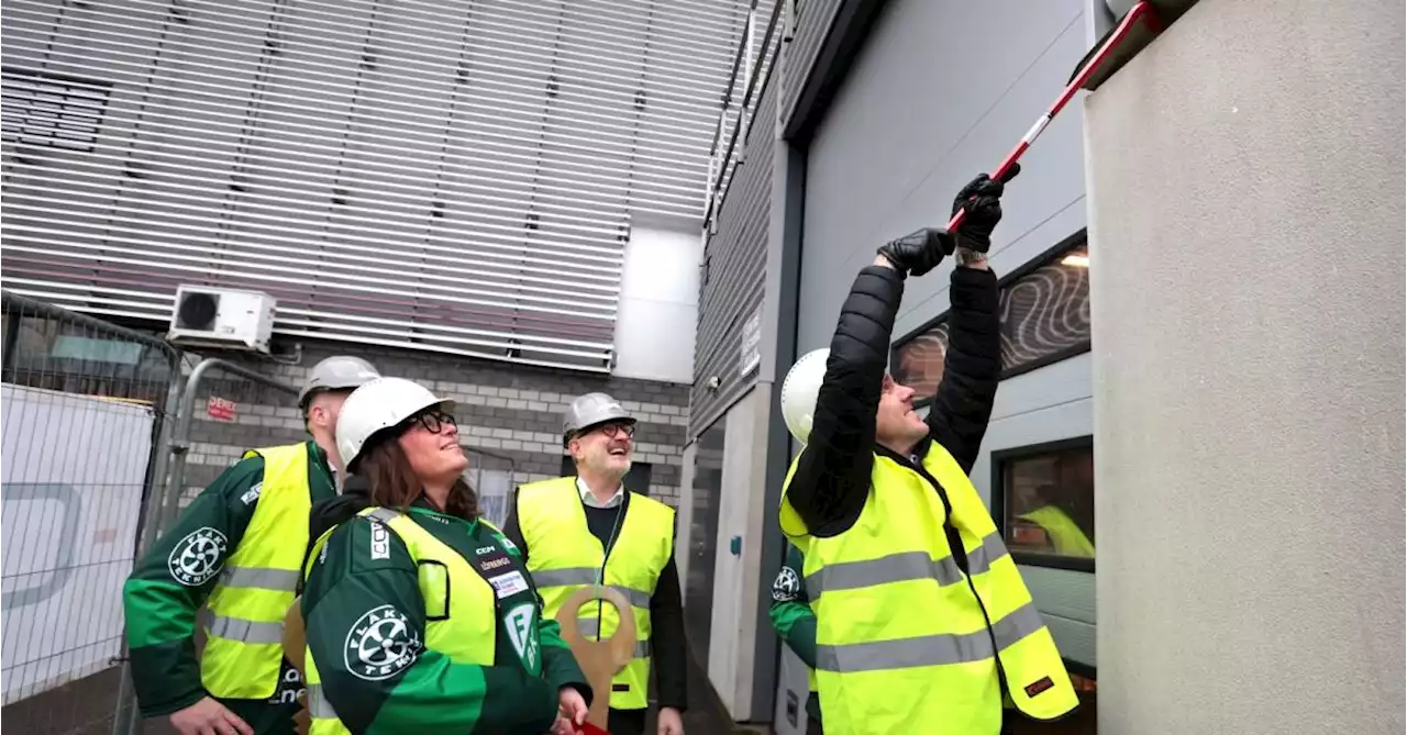 Rivstart av nya hotellet vid Löfbergs arena: ”Fantastiskt komplement till arenan”