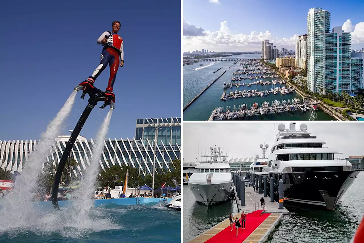 Superyachts and tony toys: Inside the 2023 Miami International Boat Show