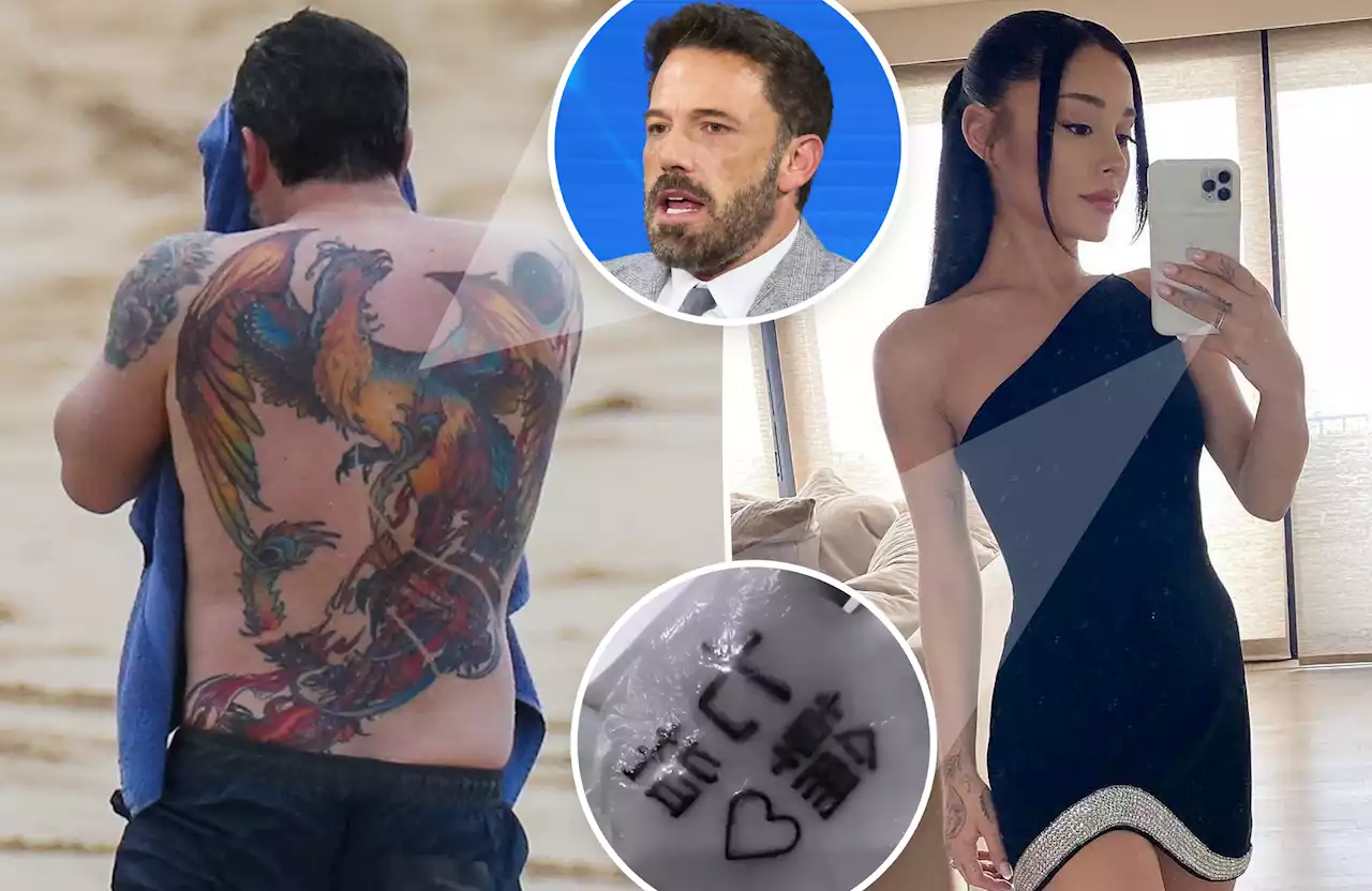 9 worst celebrity tattoo fails: Ben Affleck, Ariana Grande, Drake and more