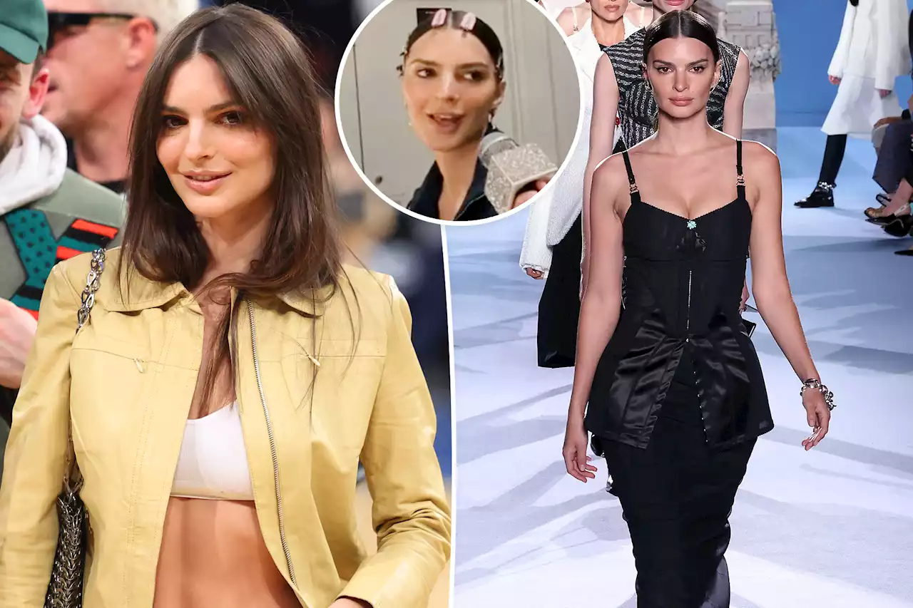 Emily Ratajkowski sets record straight on pronunciation of her name