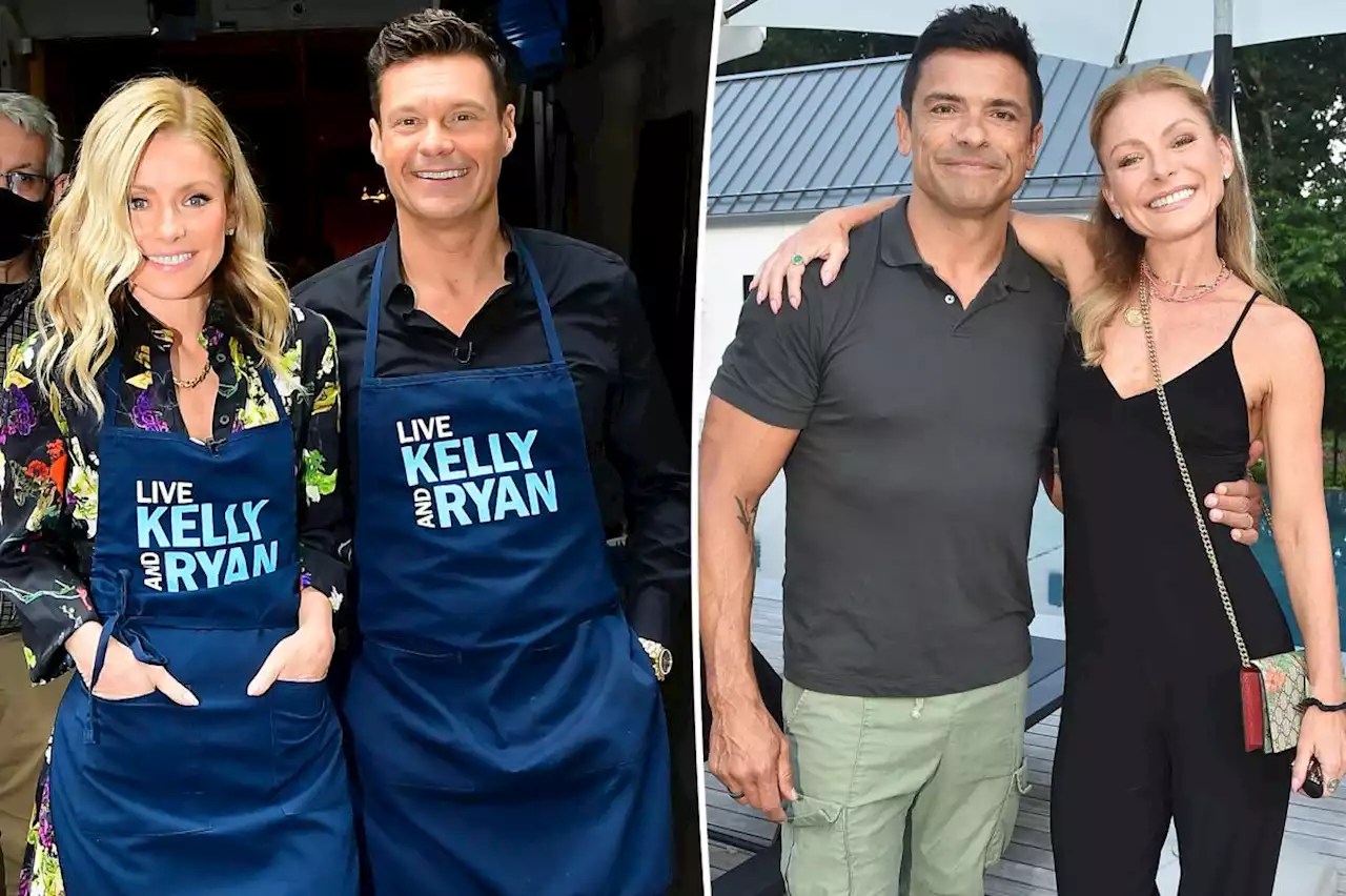 Ryan Seacrest is leaving ‘Live,’ replaced by Kelly Ripa’s husband, Mark Consuelos