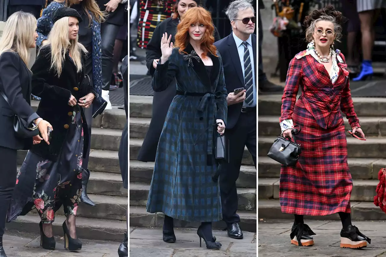 Kate Moss, more celebrities attend Vivienne Westwood’s memorial service