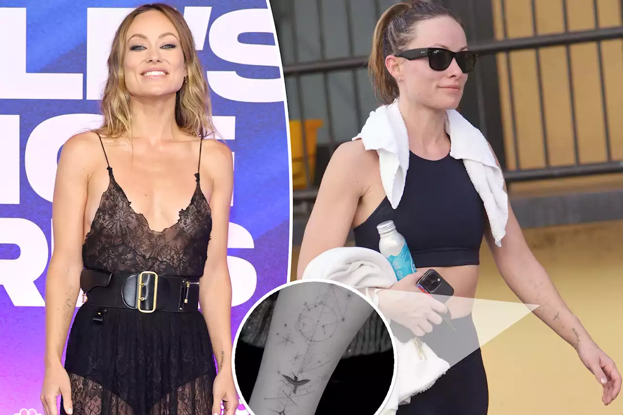 Olivia Wilde shows off new tattoo with secret meaning