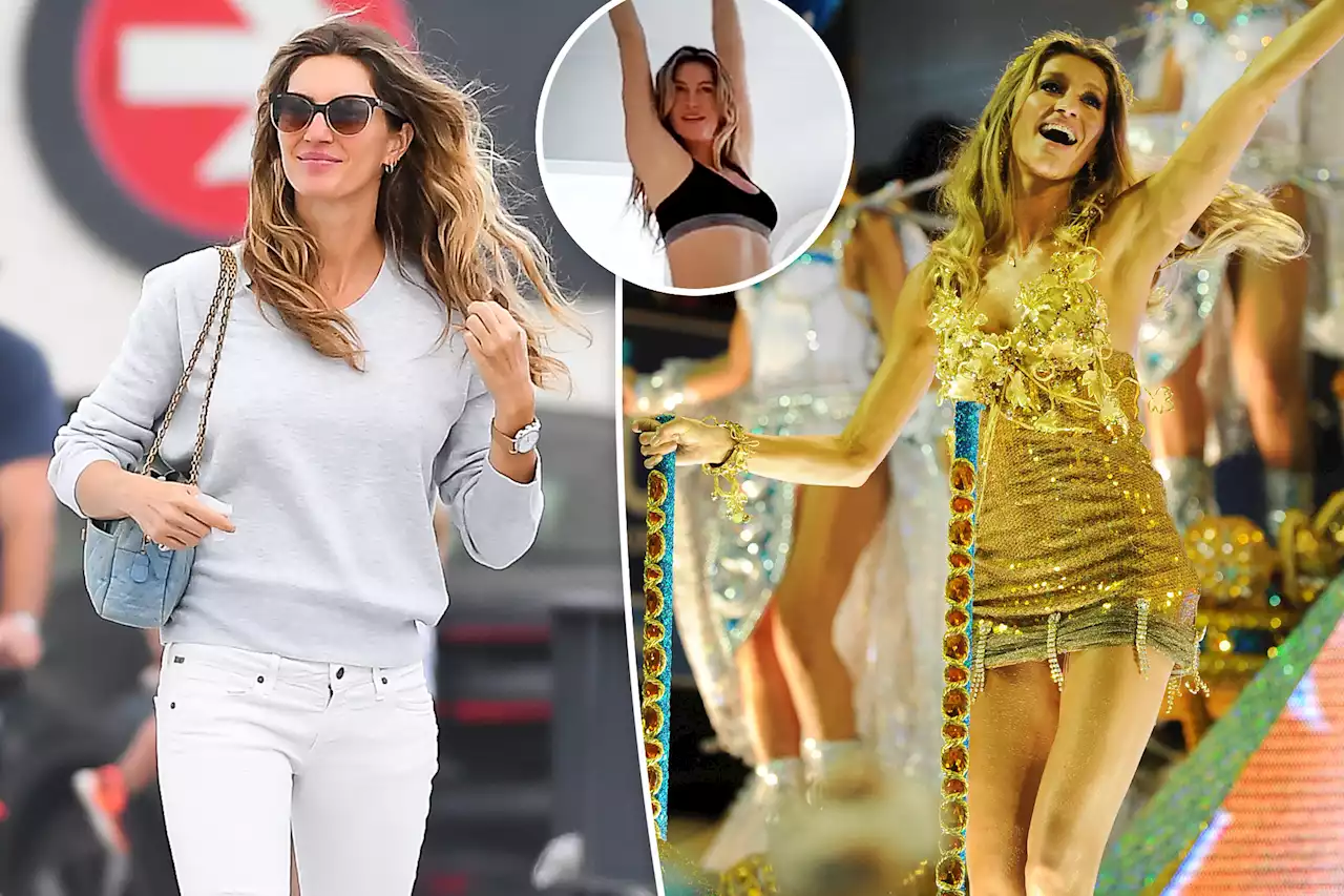 Watch Gisele Bündchen get ‘in the mood’ for Carnival with sexy dance routine