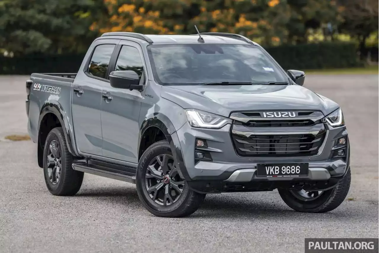 Isuzu D-Max 2023 dilancar - diff-lock kini standard untuk semua, rupa disegarkan, bermula RM95k - paultan.org