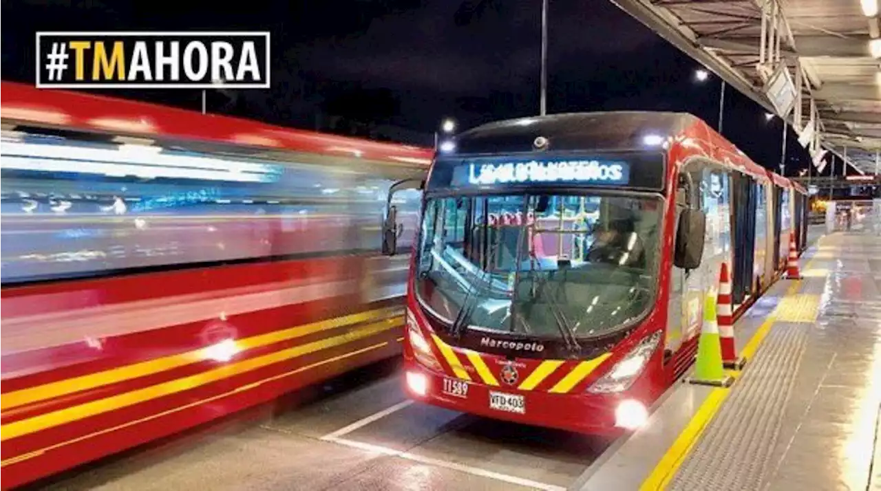 Bogotá amanece con bloqueo en el portal de Transmilenio del 20 de Julio - Pulzo