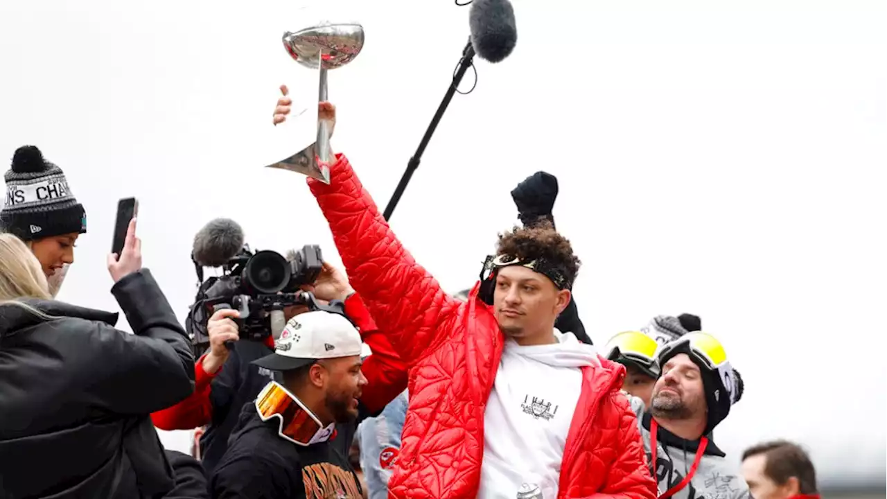 NFL: Kansas City vibró con el desfile del Campeón del Super Bowl LVII