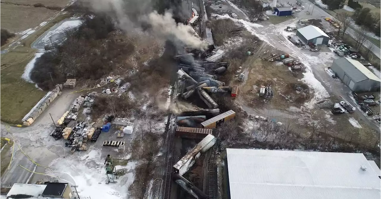 U.S. senators question rail oversight after toxic Ohio derailment