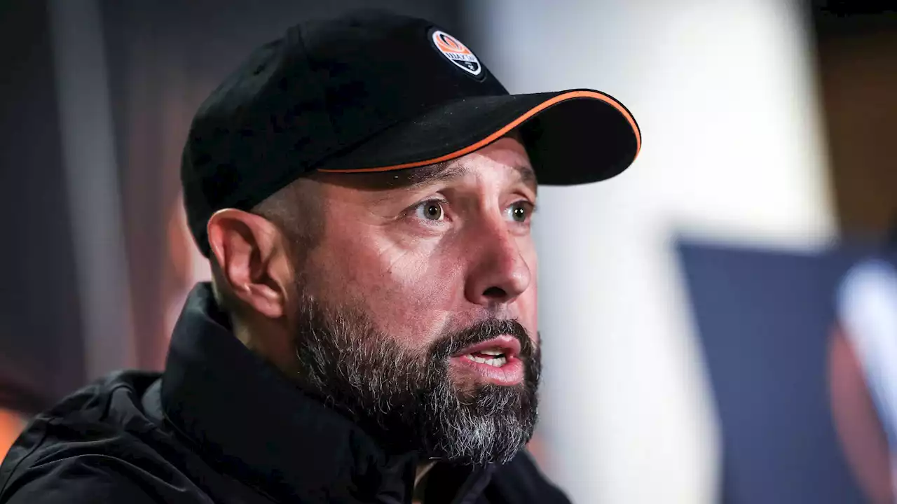 Shakhtar-Rennes: 'Il s’agit de survivre', le témoignage fort de Jovicevic, le coach du club ukrainien