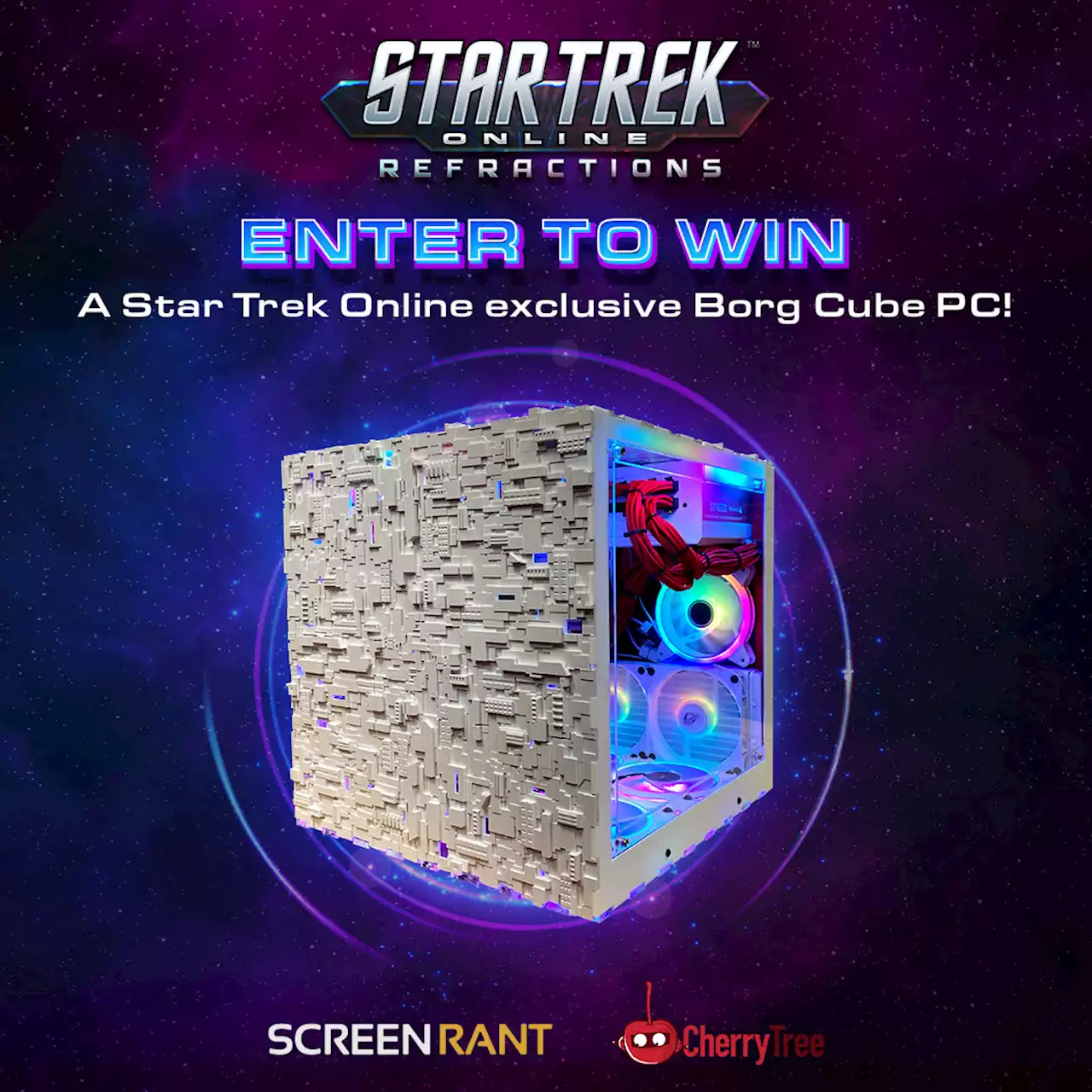 Star Trek Mirror Universe Borg Cube Gaming PC Giveaway