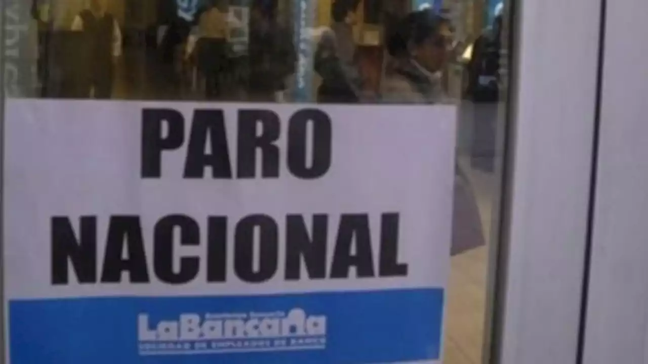 La semana próxima los bancos solo atenderán dos días: feriados y paro