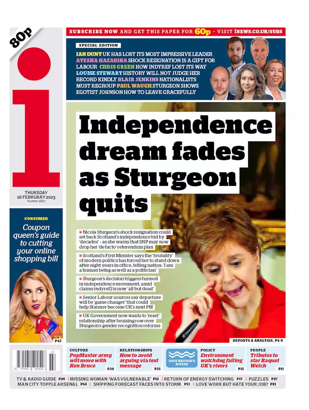 Scottish independence now 'decades' away after Sturgeon resignation, insiders say