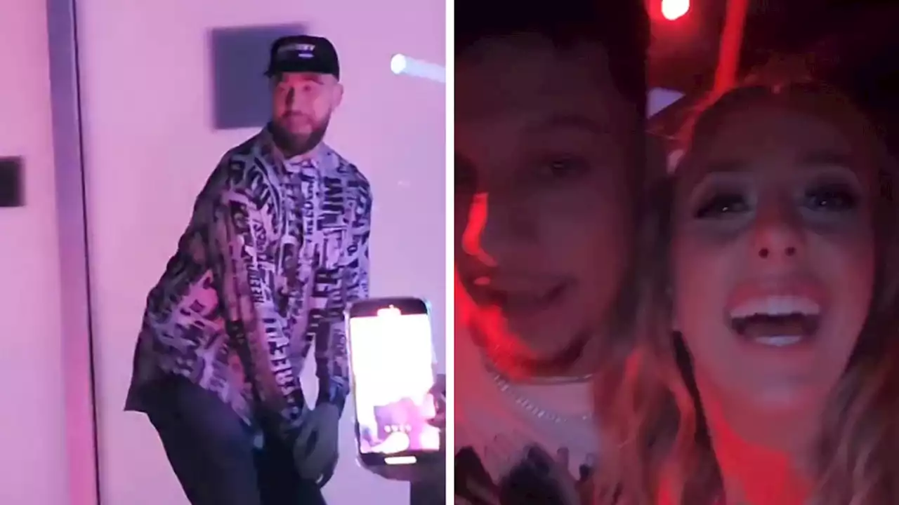 Patrick Mahomes, Travis Kelce Keep Super Bowl Party Rollin' At K.C. Nightclub